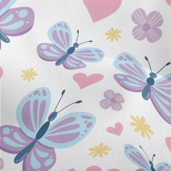 Lively And Playful Butterfly Lightweight Performance Linen