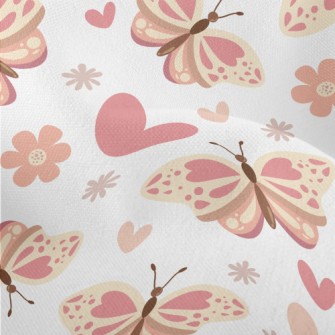 Pink Scented Little Butterfly Lightweight Performance Linen
