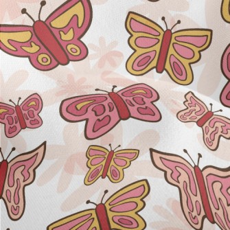 Simple Drawing Of Butterfly Lightweight Performance Linen