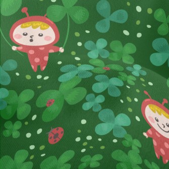 Clover Ladybug Elf Lightweight Performance Linen