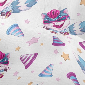 Cool Skateboard Cat Lightweight Performance Linen