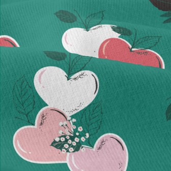 Love Shaped Leaves Modern Jersey