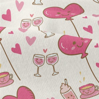 Love Balloon Lover Wine Glass Modern Jersey