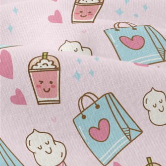 Shiny Shopping Shopping Bag Modern Jersey