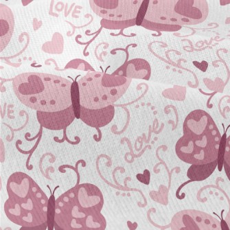 Love Wings Small Butterfly Modern Jersey