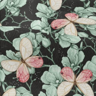 Elegant Butterfly Glamorous Fl Modern Jersey