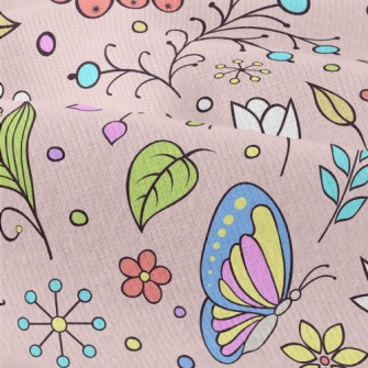 Colorful Forest Butterfly Lady Modern Jersey