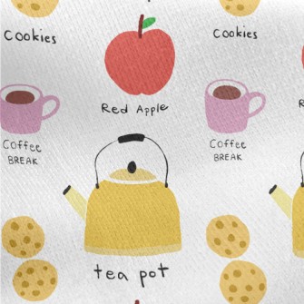 Coffee And Biscuits Jersey Backed Fleece