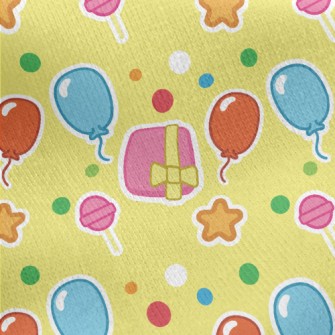 Colorful Balloon Gifts Jersey Backed Fleece