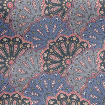 Mysterious And Strange Flower Jersey Backed Fleece