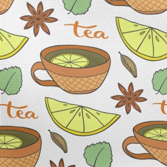 Throat Orange Tea Pongee