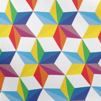 Three-dimensional Ray Hexagona Pongee