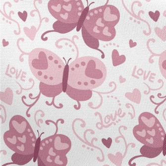 Love Wings Small Butterfly Pongee