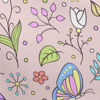 Colorful Forest Butterfly Lady Pongee