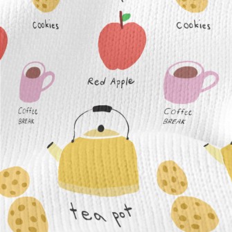 Coffee And Biscuits Stretch Jersey