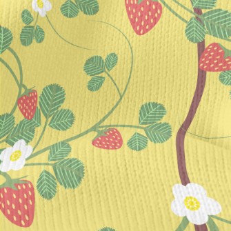 Climbing And Thriving Strawber Stretch Jersey