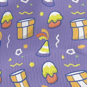 Gift Box Birthday Hat Stretch Jersey