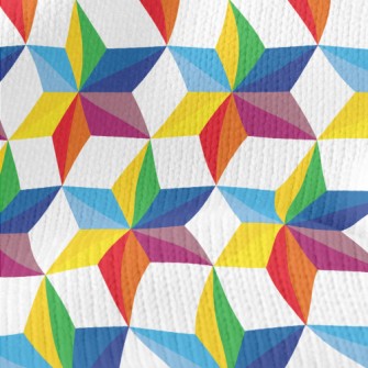 Three-dimensional Ray Hexagona Stretch Jersey