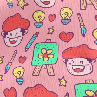 Genius Little Painter Stretch Jersey