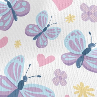 Lively And Playful Butterfly Stretch Jersey