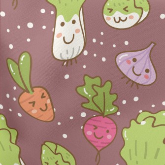 Chinese Cabbage With Funny Exp Lightweight Cotton Poplin