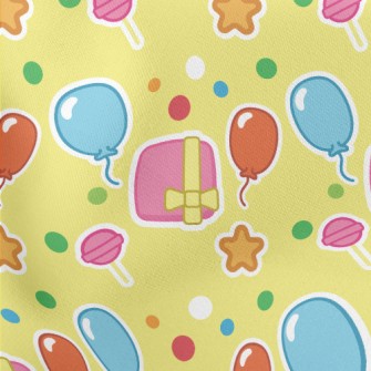 Colorful Balloon Gifts Lightweight Cotton Poplin