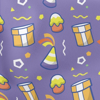 Gift Box Birthday Hat Lightweight Cotton Poplin