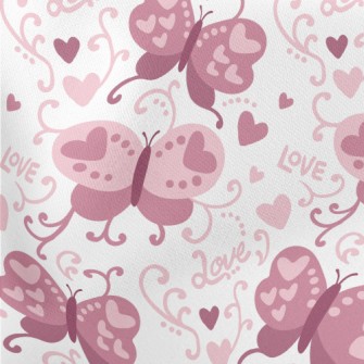 Love Wings Small Butterfly Lightweight Cotton Poplin