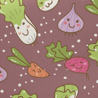Chinese Cabbage With Funny Exp Midweight Cotton Poplin