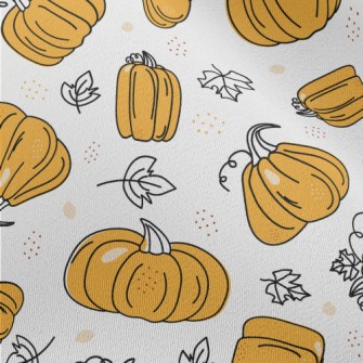 Cartoon Pumpkin Chiffon