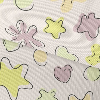 Doodle Style Starfish Waterproof Oxford