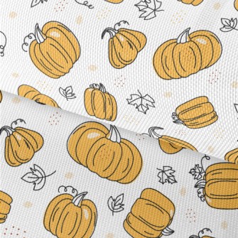 Cartoon Pumpkin Waterproof Oxford