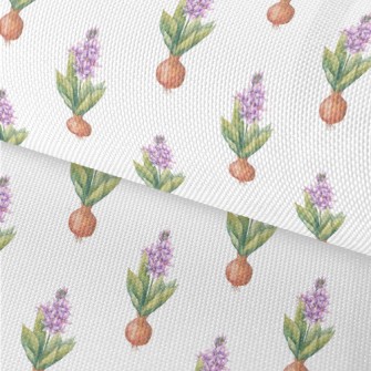 Watercolor Beautiful Flowers Waterproof Oxford