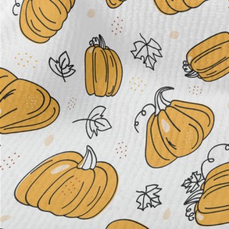 Cartoon Pumpkin Terry