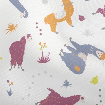 Brightly Colored Alpacas Dobby