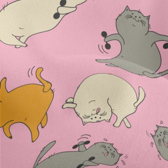Funny Fat Cat Lightweight Performance Linen