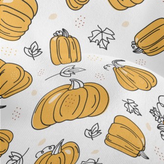 Cartoon Pumpkin Lightweight Performance Linen
