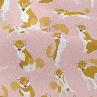 Realistic Color Block Shiba In Modern Jersey