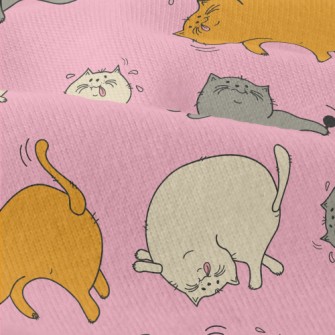 Funny Fat Cat Modern Jersey