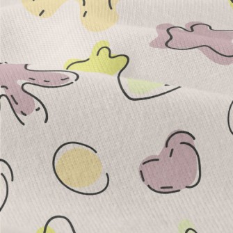 Doodle Style Starfish Modern Jersey