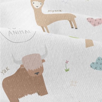 I Love Cute Animals Modern Jersey