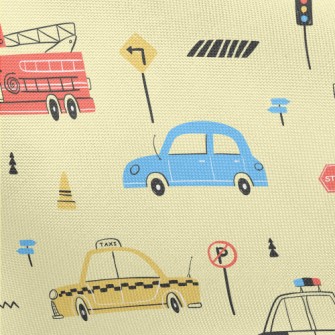 Various Professional Cars Pongee