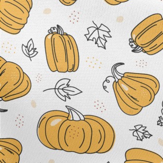 Cartoon Pumpkin Pongee