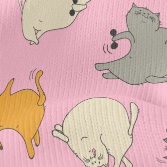Funny Fat Cat Stretch Jersey