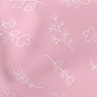 Simple Lines Grass Lightweight Cotton Poplin
