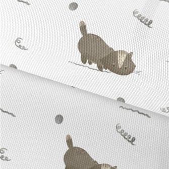 Explore The World Brown Cat Waterproof Oxford