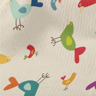Colorful Simple Bird Terry