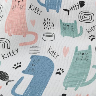 Colorful Silly Cat Terry