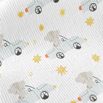 Cute Driving Squirrel Standard Corduroy