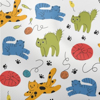 Colorful Naughty Cat Dobby